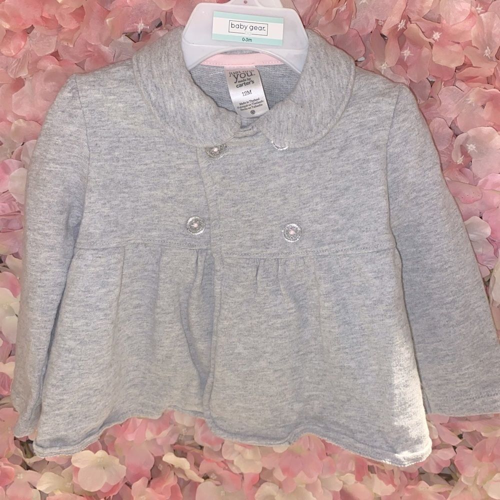 Gray PeaCoat Style Jacket!